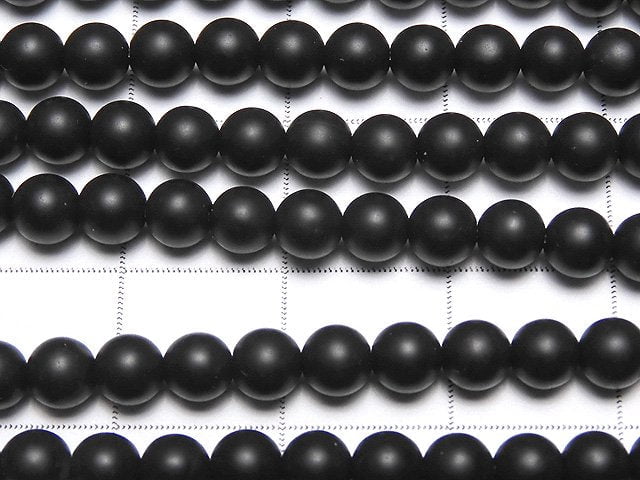 [Video] 1strand $2.79! Frost Onyx Round 4mm 1strand beads (aprx.15inch / 37cm)