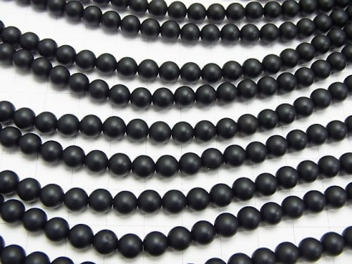 1strand $3.79! Frost Onyx Round 6mm 1strand beads (aprx.15inch / 38cm)