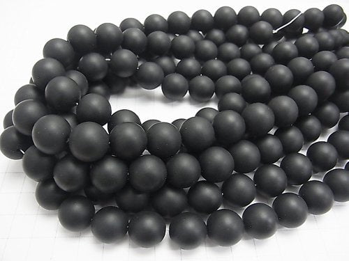Frost Onyx Round 14mm half or 1strand beads (aprx.13inch/33cm)