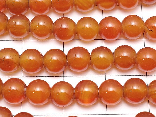 1strand $5.79! Carnelian AAA - AAA - Round 6mm [2mm hole] 1strand beads (aprx.14inch / 34cm)