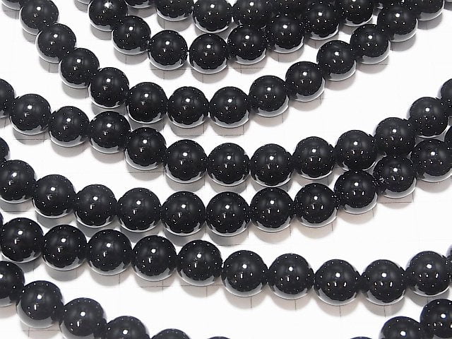 1strand $7.79! Onyx Round 10mm [2mm hole] 1strand beads (aprx.15inch / 36cm)