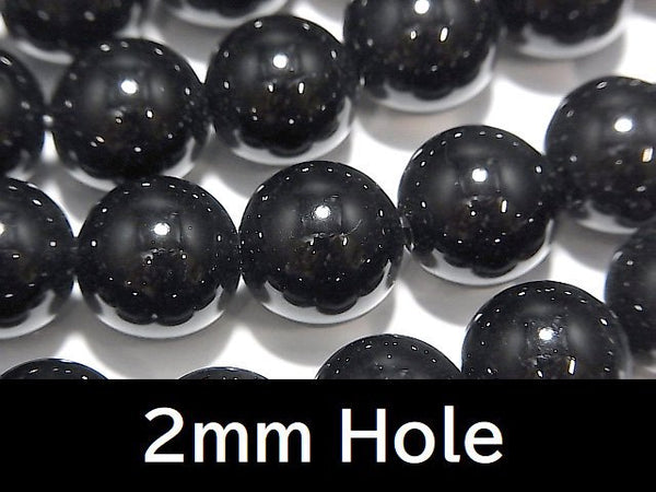 Onyx Round 12mm [2mm hole] 1strand beads (aprx.15inch/37cm)