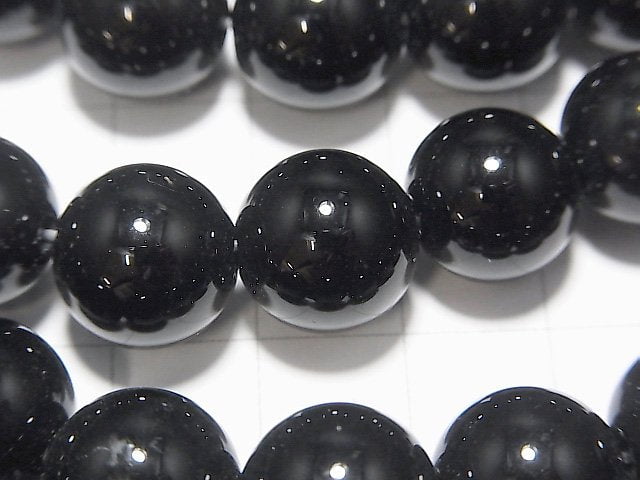 Onyx Round 12mm [2mm hole] 1strand beads (aprx.15inch/37cm)