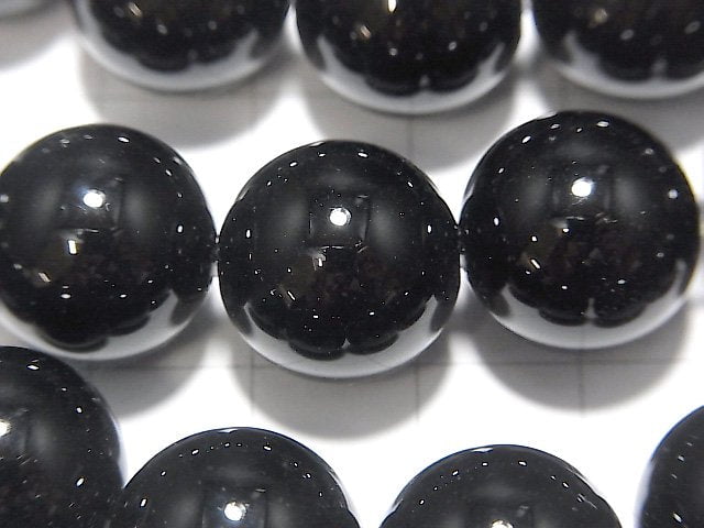 Onyx Round 14mm [2mm hole] 1strand beads (aprx.15inch/36cm)