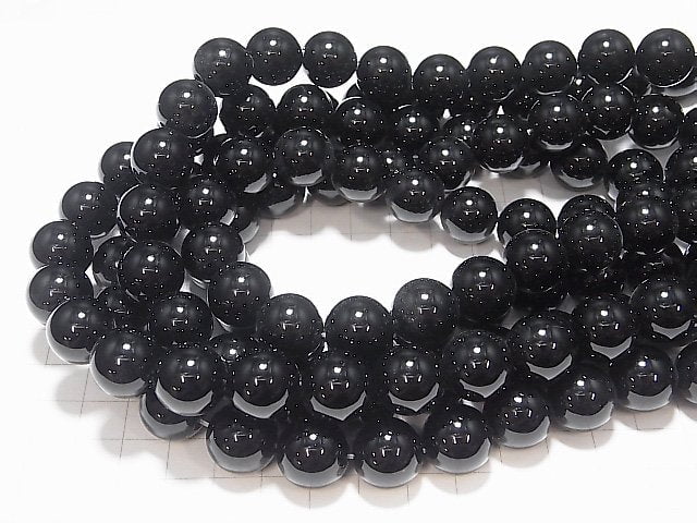 Onyx Round 14mm [2mm hole] 1strand beads (aprx.15inch/36cm)