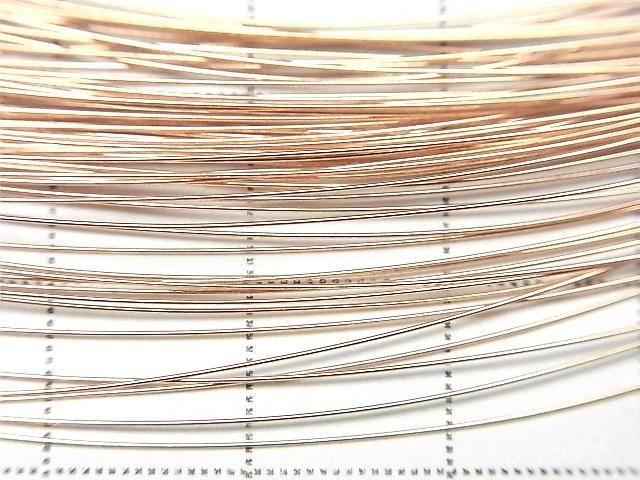 [18K Pink Gold] Gauge Wire 0.30mm 50cm