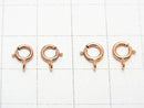 14KGF Pink Gold Filled Spring Ring [5mm][5.5mm] 4pcs