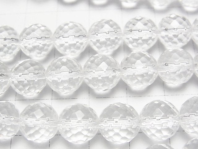 [Video] Crystal AAA 96 Faceted Round 10mm half or 1 strand beads (aprx.15inch/37cm)