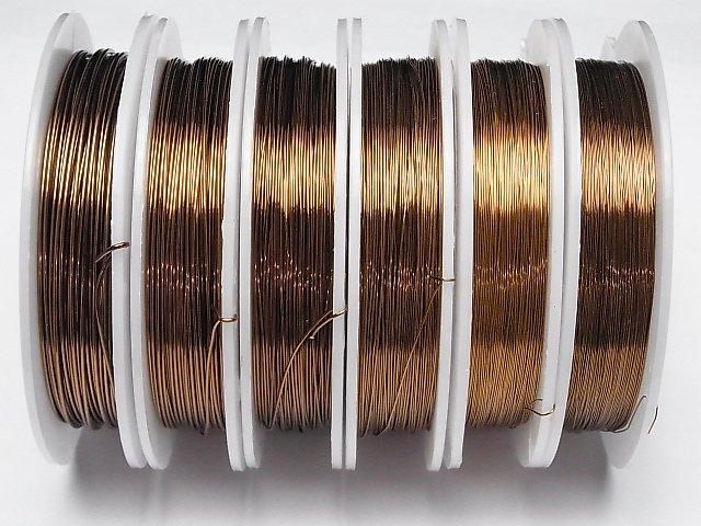 Artistic Wire, Antique Brass Color (Gunmetal), Large Roll (1 roll)