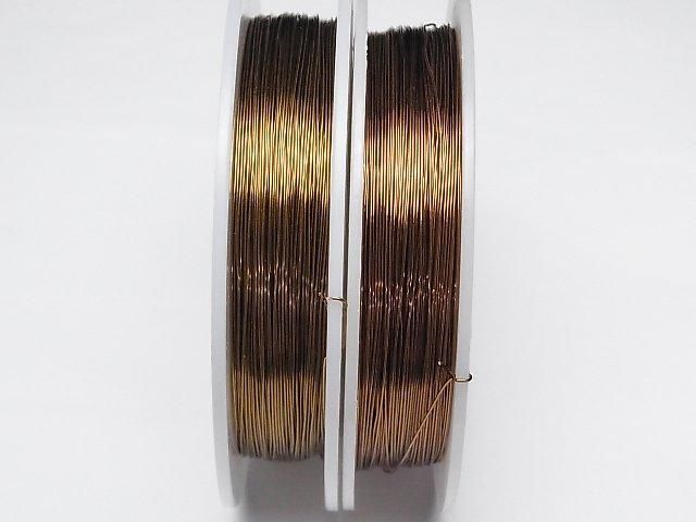 Artistic Wire, Antique Brass Color (Gunmetal), Large Roll (1 roll)