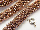 Copper  Rondelle 8x8x2mm Oxidized Finish  half or 1strand beads (aprx.7inch/18cm)