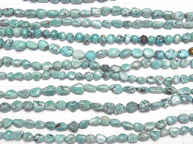 [Video] Turquoise AA+ Nugget  1strand beads (aprx.15inch/38cm)