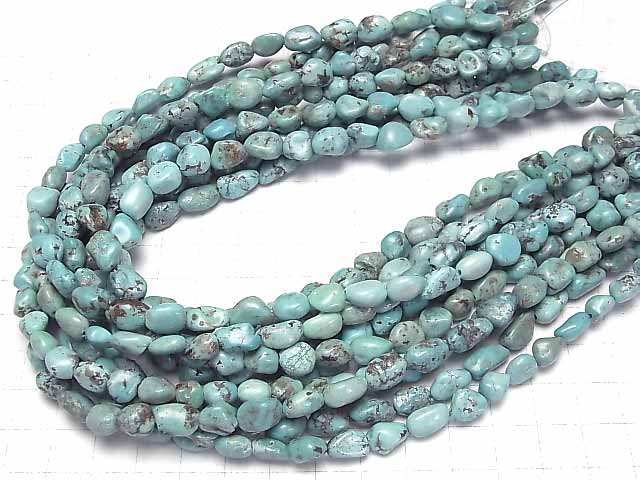[Video] Turquoise AA+ Nugget  1strand beads (aprx.15inch/38cm)