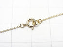 [K10 Yellow Gold] Bracelet Cable Chain 1pc beads (approx. 7 inches/17 cm)