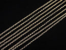 [Video][K10 Yellow Gold] Bracelet Rolo Chain 1pc beads (approx. 7 inches/17 cm)