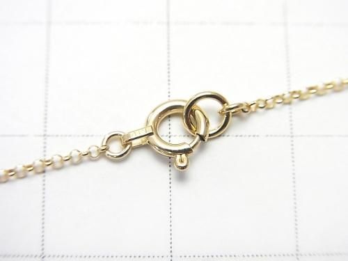 [Video] [K10 Yellow Gold] Bracelet Rolo Chain 1pc beads (approx. 7 inches/17 cm)