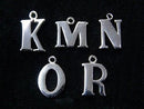 Silver 925 Alphabet Initial Charm (1pc)