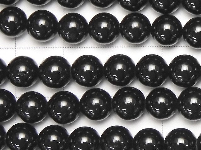 Black Tourmaline AAA- Round 6mm 1strand beads (aprx.15inch / 38cm)