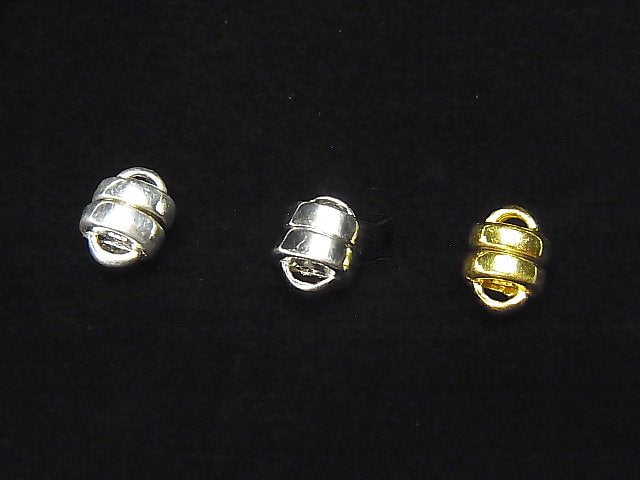 Silver925 Magnetic Clasp 8x6x6mm 1pair