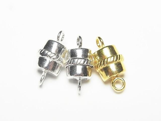 Silver925 Magnetic Clasp 15x7.5x7.5 1pair (2 pieces)