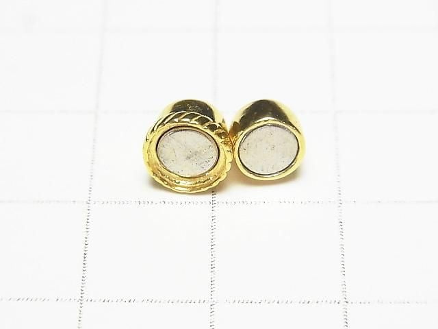 Silver925 Magnetic Clasp 15x7.5x7.5 1pair (2 pieces)