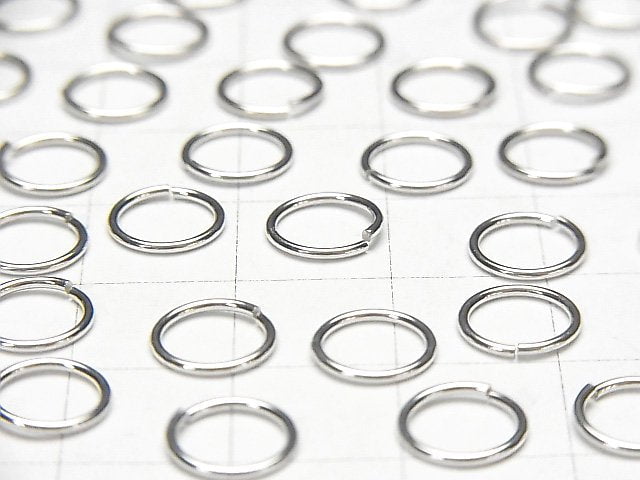 Silver925  Jump Ring  [3mm][4mm][5mm][6mm][8mm][10mm] Rhodium Plated  20pcs