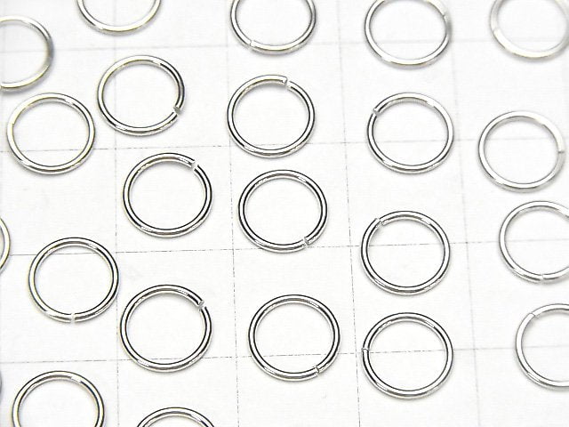 Silver925  Jump Ring  [3mm][4mm][5mm][6mm][8mm][10mm] Rhodium Plated  20pcs