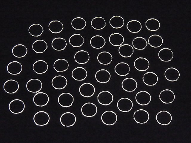 Silver925  Jump Ring  [3mm][4mm][5mm][6mm][8mm][10mm] Rhodium Plated  20pcs