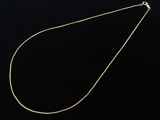 14KGF Snake Chain 1.0mm [40cm][45cm][50cm] Necklace 1pc