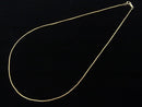 14KGF Snake Chain 1.0mm [40cm][45cm][50cm] Necklace 1pc