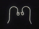 Silver925 Earwire [S][M][L] with round beads No coating 2pairs (4 pieces)