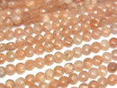 [Video] Sunstone AA++ Faceted Coin 4x4x2mm 1strand beads (aprx.15inch/37cm)