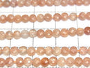 [Video] Sunstone AA++ Faceted Coin 4x4x2mm 1strand beads (aprx.15inch/37cm)