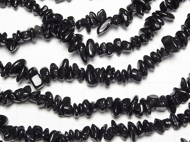 1strand $3.79! Black Spinel Chips (Small Nugget) 1strand beads (aprx.15inch / 37cm)