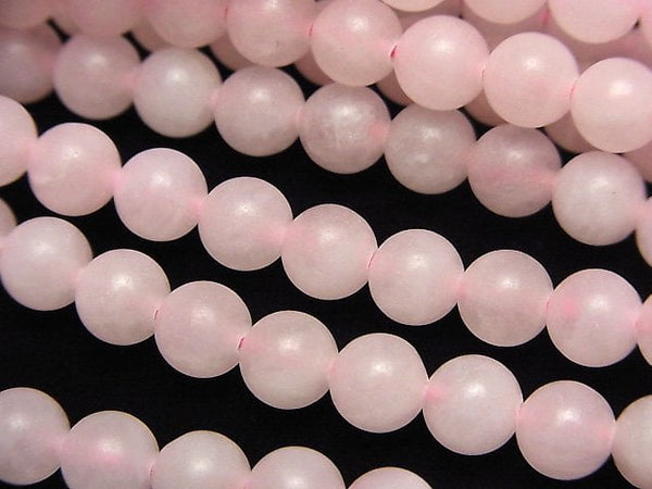 Rose Quartz, Round Gemstone Beads