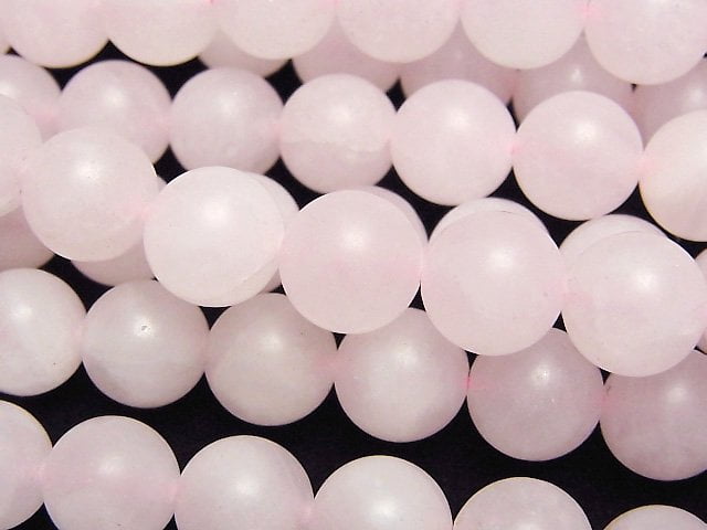 Rose Quartz, Round Gemstone Beads