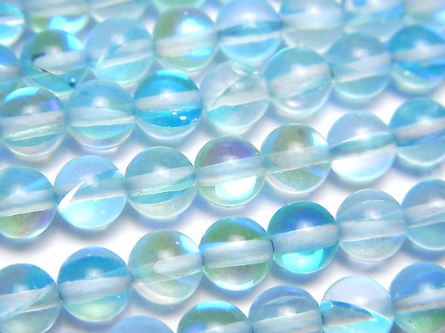 Luna Flash, Round Synthetic & Glass Beads