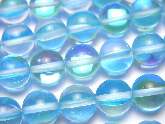 Luna Flash, Round Synthetic & Glass Beads