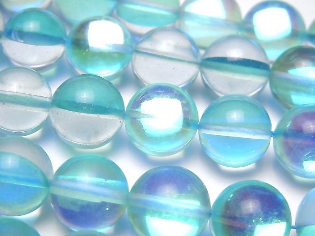 Luna Flash, Round Synthetic & Glass Beads