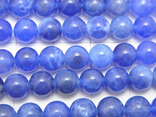 1strand $8.79! Blue Fire Agate Round 6mm 1strand beads (aprx.15inch / 37cm)