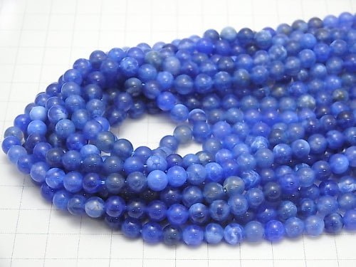 1strand $8.79! Blue Fire Agate Round 6mm 1strand beads (aprx.15inch / 37cm)