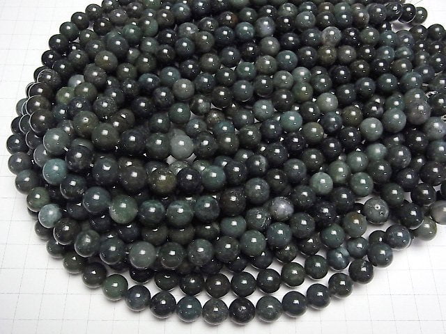 Moss Agate  Round 10mm 1strand beads (aprx.14inch/35cm)