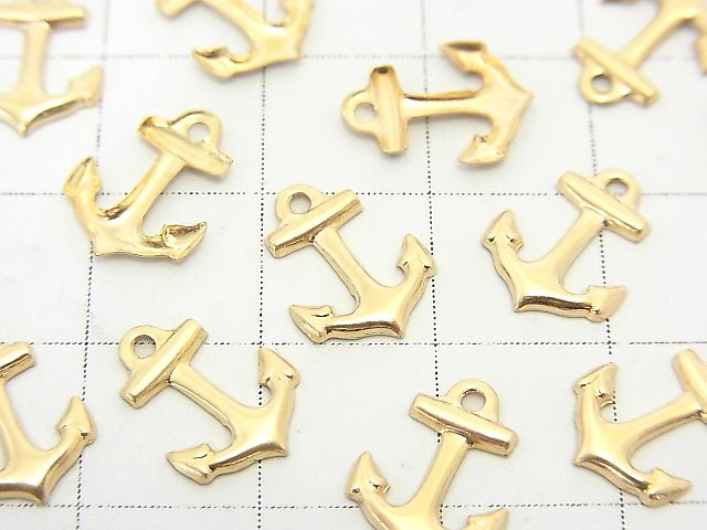 14KGF Charm 11x8.5 Ikari (anchor, anchor) 3pcs $3.79