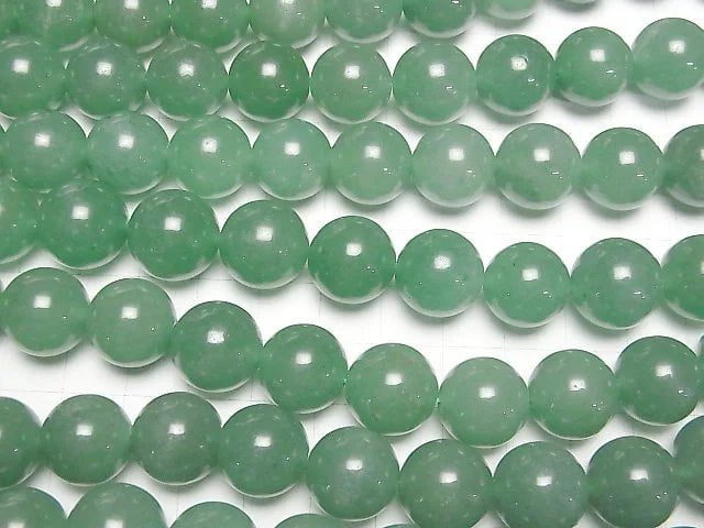 [Video] Green Aventurine Round 14mm half or 1strand beads (aprx.15inch/36cm)