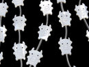1strand $7.79! High Quality Mother of Pearl MOP AAA Beef Shape NO.2 White 1strand (Approx 14pcs)
