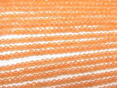 1strand $12.99! Orange Aventurine Faceted Round 2mm 1strand beads (aprx.15inch / 38cm)
