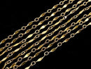 14KGF Bar Chain 1.3mm [40cm][45cm][50cm] Necklace 1pc