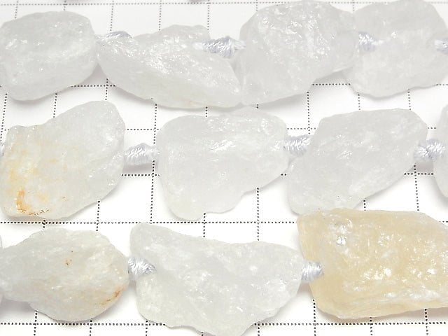 [Video] Crystal Rough Rock Nugget 1strand beads (aprx.15inch/36cm)