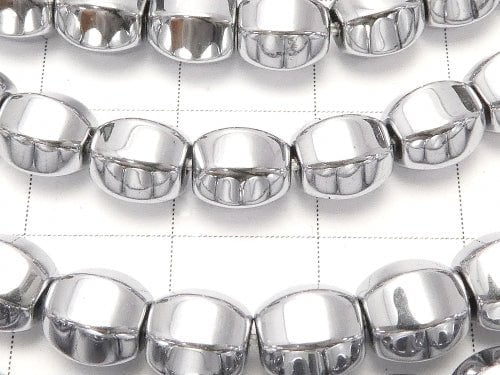 1strand $6.79! Hematite 6 Faceted Round 6 x 6 mm x 6 mm Silver coating 1 strand beads (aprx.15 inch / 38 cm)