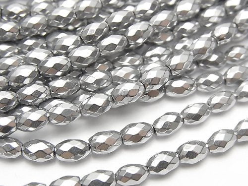 Hematite, Rice Gemstone Beads